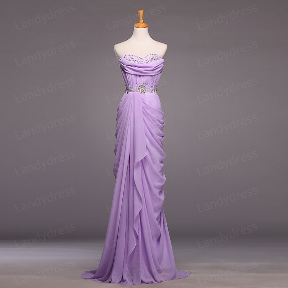 ariel in purple dress