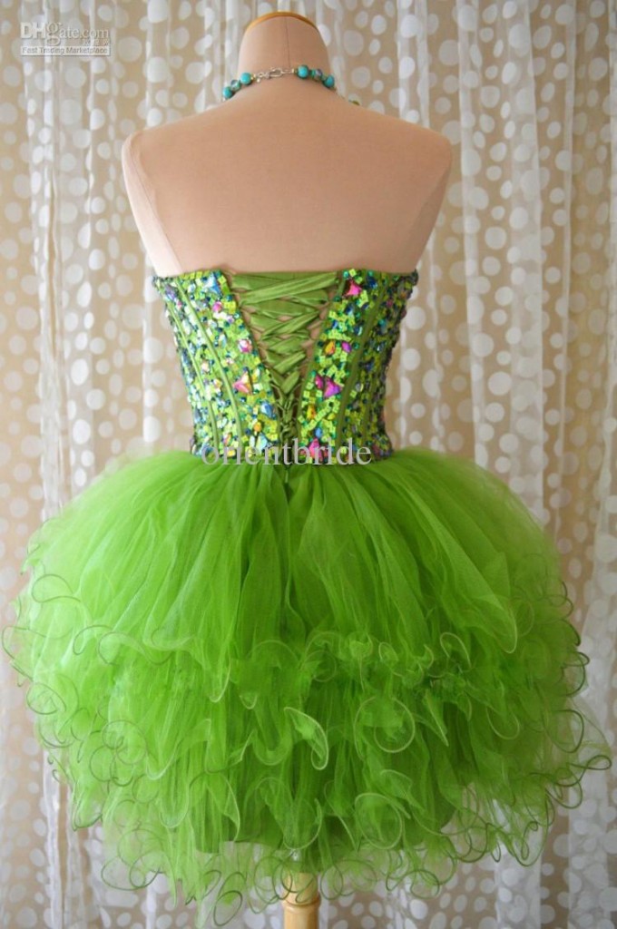 Tinker Bell Corset Fairy Dress