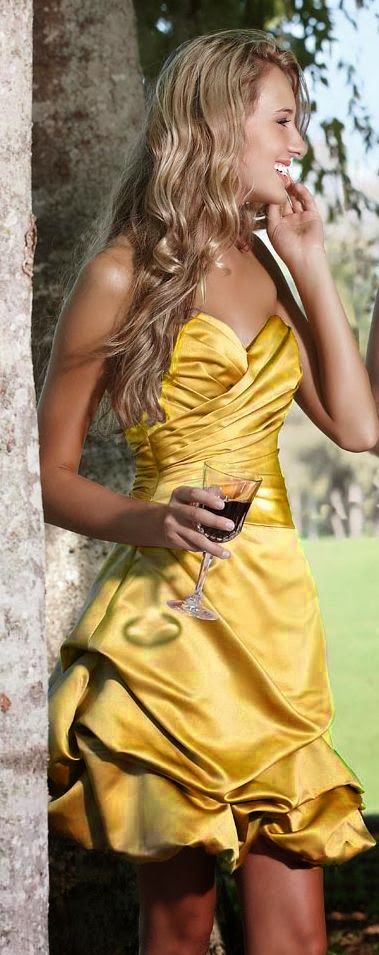 yellow belle inspired dress